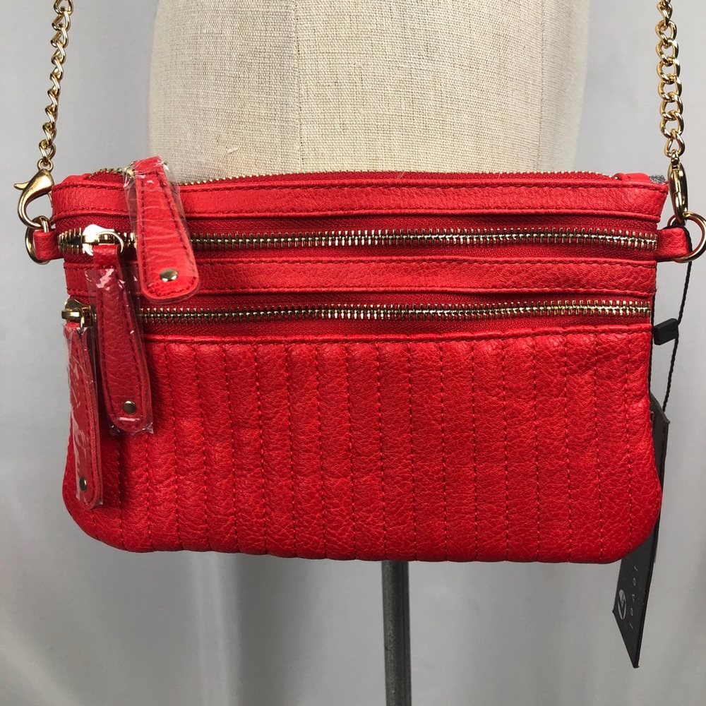 Street Level Red Crossbody Bag - Picture 2 of 4
